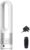 56/63cm Tower Fan, 4000-5600rpm Bladeless Fan, Fans & Cooling, Tower Fan with Remote, Silent Towers Fans, Tower Fans Cooling Quiet Bedroom, 8h Timer, 80 Oscillation (A-silver)