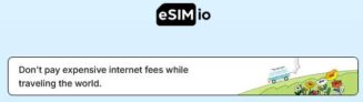 5GB Global Plus Roaming in 161 countries for 7 Days with eSIM – New Users