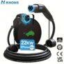 5M Khons 22kW Type 2 to Type 2 EV Charging Cable with code at KHONS Electric Vehicle Charger Store