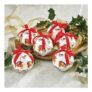 6 Festive Robin Baubles