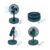 6 Inch USB Desk Fan Foldable Mini Adjustable