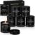 6-Pack Scented Candles for Men Whiskey Tobacco, Vintage Oak, Lavender Woods, Cedar Oakmoss, Smoke Vanilla, Champagne Rose Soy Wax Blend Ideal for Fathers Day Birthday Gift for Him