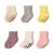 6 Pairs Non-Slip Baby Grip Socks, Newborn 0-12 Months