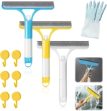 6 Pcs 3 in 1 Window Cleaning Scraper Set