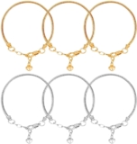 6 Pieces of Simple Bracelets, Fashionable Bracelets, Adjustable Bracelets, DIY Bracelet Materials, WomenS Jewelry Making