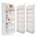 6-Tier Over-the-Door Organizer with 6 Large and 12 Side Pockets