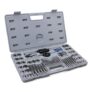 60-Pc Master Tap & Die Set: SAE 4-1/2, M3-M12 Coarse-Fine