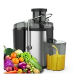 600W Centrifugal Juicer with 3-Inch Wide Feed, 2-Speed BPA-Free
