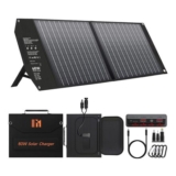 60W Portable Solar Panels with USB-C PD45W, QC3.0, USB-A, MC4