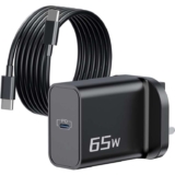 65W USB C Laptop Charger 2m Type C Cable – Sold by USINFLY-EU / FBA