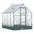 6×8 FT Polycarbonate Greenhouse with Base and Raised Bed