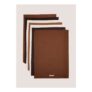 7 Pack Beige Slogan Tea Towels