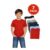 7 Pack Kids Plain Cotton Blend T-Shirts