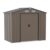7 X 4ft Metal Garden Shed