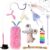 7 in 1 Interactive Cat Toys Set, Cat Toys for Indoor Cats, Cat Wand Toy with Suction Cup, Catnip Mouse, Feather Teaser Toys, Kitten Toys for Indoor Cats and Kittens