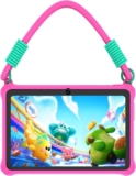 7 inch kids tablet, WiFi Tablets for Kids, 32GB ROM,512GB Expand, Toddler Android Tablet, Parental Control,Android Child Tablet, BT, Dual Camera, Kids Software for Educating, Gaming Child TabletPink