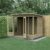 7 x 5 Forest 4Life 25yr Guarantee Double Door Pent Summer House (2.26m x 1.7m)
