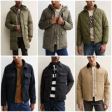 70% Off Selected Mens Jackets (10 Styles / XS-XXL) – Quilted Jacket £13.50 / Longline Jacket / Worker Jacket £16.50 – Free Click & Collect