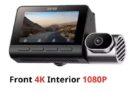 70mai 4K T800 3-Channel Dash Cam, Front Rear Interior Camera with Built-in GPS, ADAS, 4G LTE with code. Sold by 70mai Official Store