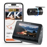 70mai A800SE Dash Cam Car Front 4K UHD Rear 1080P with GPS WiFi, Dual Car Camera – discount at checkout by 70mai official / FBA