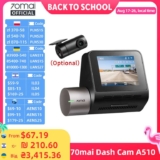 70mai Dash Cam A510 1944P HDR GPS ADAS 4G Connectivity – With Code – Sold by 70mai Official Store