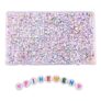780pcs Colorful Alphabet Beads Kit, 4x9mm, AZ