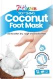 7th Heaven Coconut Foot Mask Socks – Softening Moisturising Socks with Shea Butter to Repair Dry, Rough & Cracked Feet Feet Masks Treatment