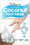 7th Heaven Coconut Foot Mask Socks for Rough, Dry Feet, Moisturising Care