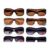 8 Pack Unisex Fashion Sunglasses with UV400 Protection