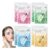 8-Piece Hydrating Sheet Mask Set Four Types Brighten and Firm