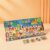 8 in 1 Montessori Wooden Educational Puzzle Board, Toddler Toys, Alphabet Numbers Animals Fruits Vehicles Learning Toy for Children 3-6 Years