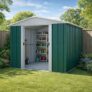 8 x 7 Yardmaster Green 87GEYZ Metal Shed (2.42m x 2.17m)