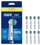 8 x Oral-B Pro Precision Clean Toothbrush Heads – £14.72 S&S