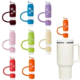 8 x STANLEY Straw Covers Cap, Reusable, Silicone Straws Covers 40/30 Oz Tumbler. Sold by YMCCOOLDIRECT FBA