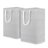 80L Freestanding Laundry Hampers – 3 Pack
