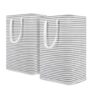 80L Freestanding Laundry Hampers – 3 Pack