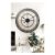 80cm Dia Black Frame Gold Roman Numeral Hollow 60 Scale Wall Clock