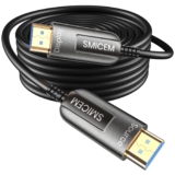 8K HDMI Fibre Optic Cable 30M Optical HDMI 2.1 Cable 48Gbps Ultra High Speed 8K 60Hz 4K 120Hz Dynamic HDR eARC Dolby HDCP 2.2&2.3 for HDTV/Projector/Home Cinema/TV Box