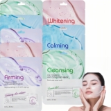 8Pcs Hydrating Face Mask Set,Face Mask Skincare for Dull and Tired Skin,Self Care Gift Sets for Women,Essence Collagen Face Mask Set,Moisturizing and Anti-Aging Brightening Sheet Masks