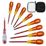 9 Pcs Electricians Screwdriver Set, Electric Test Screwdriver sold by ruihanshangmaoUKshop FBA