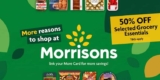 99% off selected items Morrisons on JustEat
