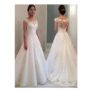 A-Line Princess Tulle Wedding Dress with Lace