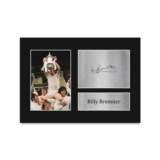A4 Billy Bremner Leeds United Signed Autograph Picture