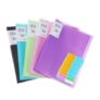 A4 Display Folder with 40 Sleeves and Labels