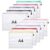 A4 Plastic Wallets, 10 Pack Zip Lock Bags Mesh Document Wallet File Folders – Sold by huyinyan / FBA