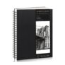 A5 Hardcover Sketchbook, Spiral Bound, 160gsm Paper, 80 Pages