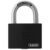 ABUS Padlock T65AL/40 myLOCK Locker Lock – Solid Aluminium Lock Body – ABUS Security Level 5 – Black