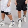ADIDAS – Mens 3G Speed Reversible Basketball Shorts Black/White – 2XS