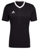 ADIDAS Mens Football Shirt Entrada 22 – Black
