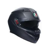 AGV K3 Full Face Motorcycle Helmet Plain, Matt Black Pinlock, Size M – Prime Exclusive